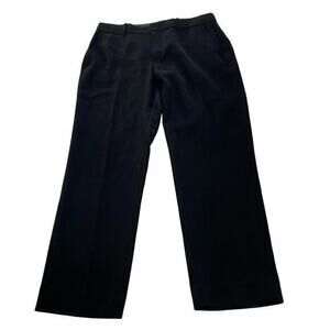 VINCE Soft Tailored Ankle‎ Trouser Black Size 12